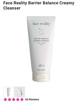 Barrier Balance Creamy Cleanser Daily Calming Wash.